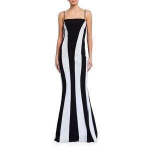 Chiara Boni La Petite Robe Strapless Colorblock Mermaid Beautiful Dress 38 US 2